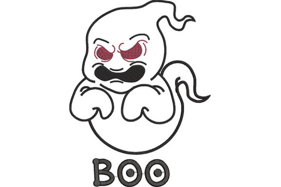 Boo Hoo Scary Ghost: A Playful, Gift-Ready Embroidery Design
