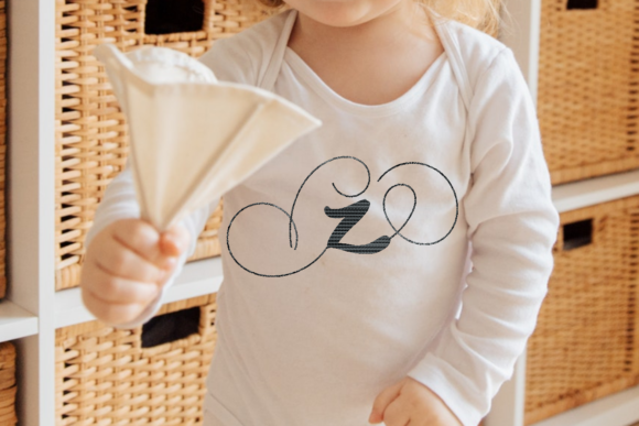 Brilliant Z Winter Monogram