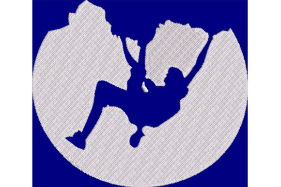Climber in the Moonlight