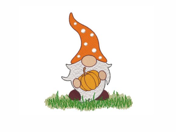 Fall Gnome: A Boutique-Ready Autumn Embroidery Design