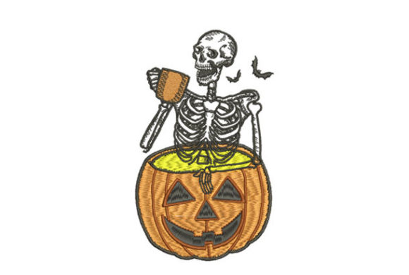 Halloween Funny: A Playful, Gift-Ready Embroidery Design