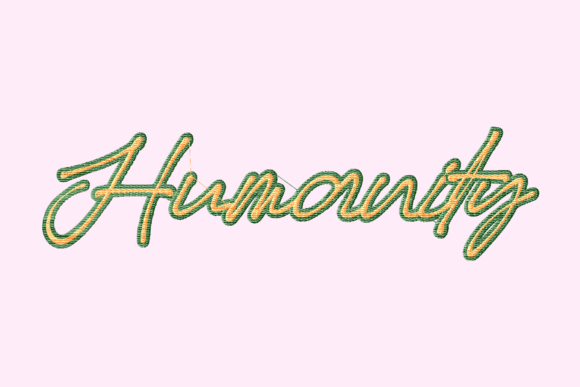 Humanity Lettering