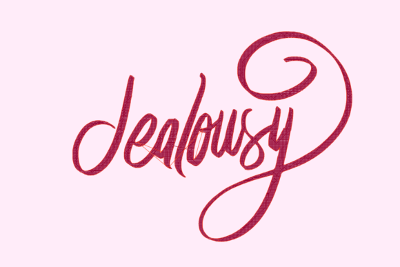 Jealousy Pink Lettering Review