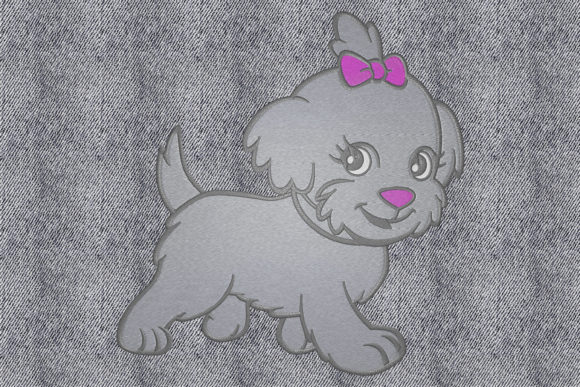 Little Dog: A Craft Fair-Ready Embroidery Design