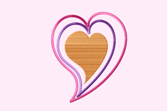 Love Outline: A Timeless Embroidery Design for Meaningful Handmade Gifts