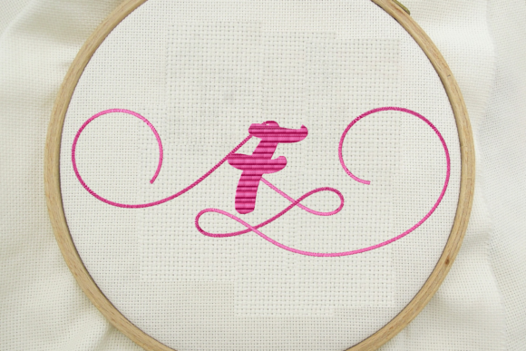 Magical F Winter Monogram