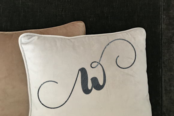 Magical W Winter Monogram