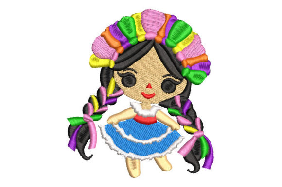 Mexican Doll with Dress