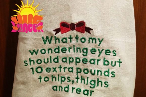Wondering Eyes: A Seasonal Embroidery Review